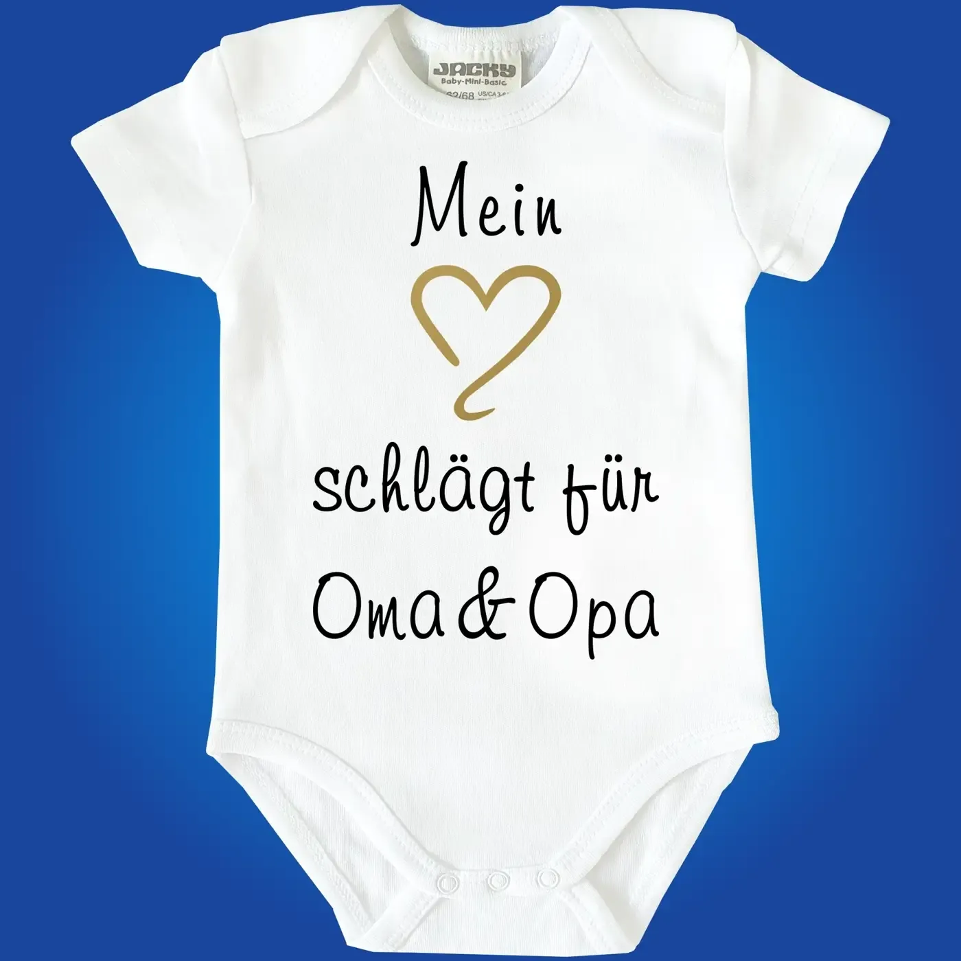 Baby-Body Mein Herz schlägt für Oma und Opa