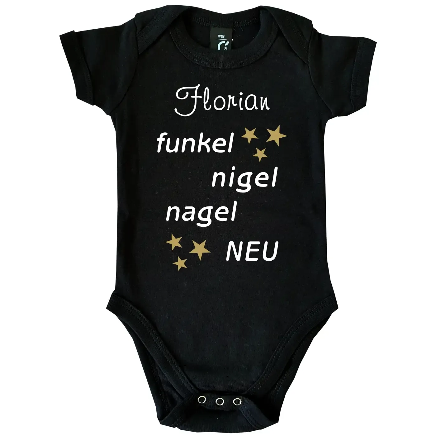 Personalisierter Baby‑Body zur Geburt