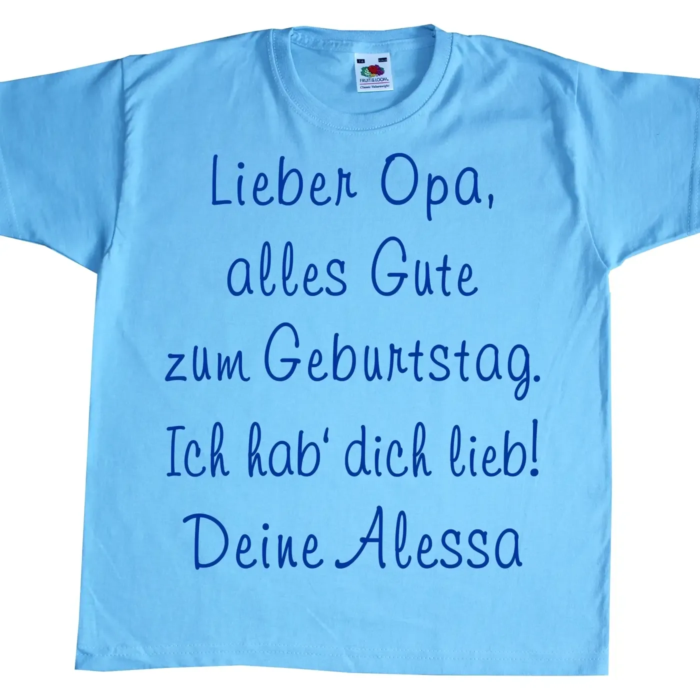 Kinder T-Shirt zum Geburtstag Oma
