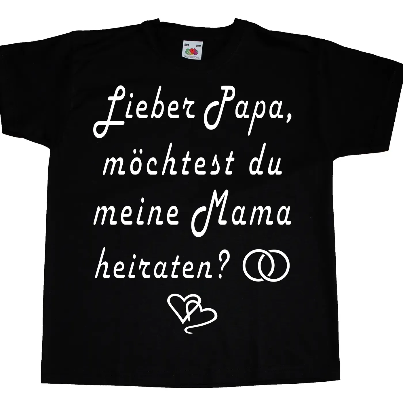Kinder T-Shirt Trauung