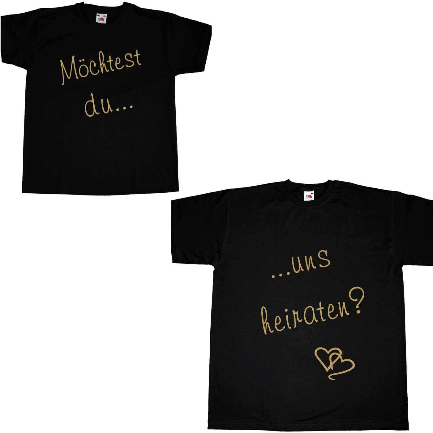 T-Shirt SET Trauung