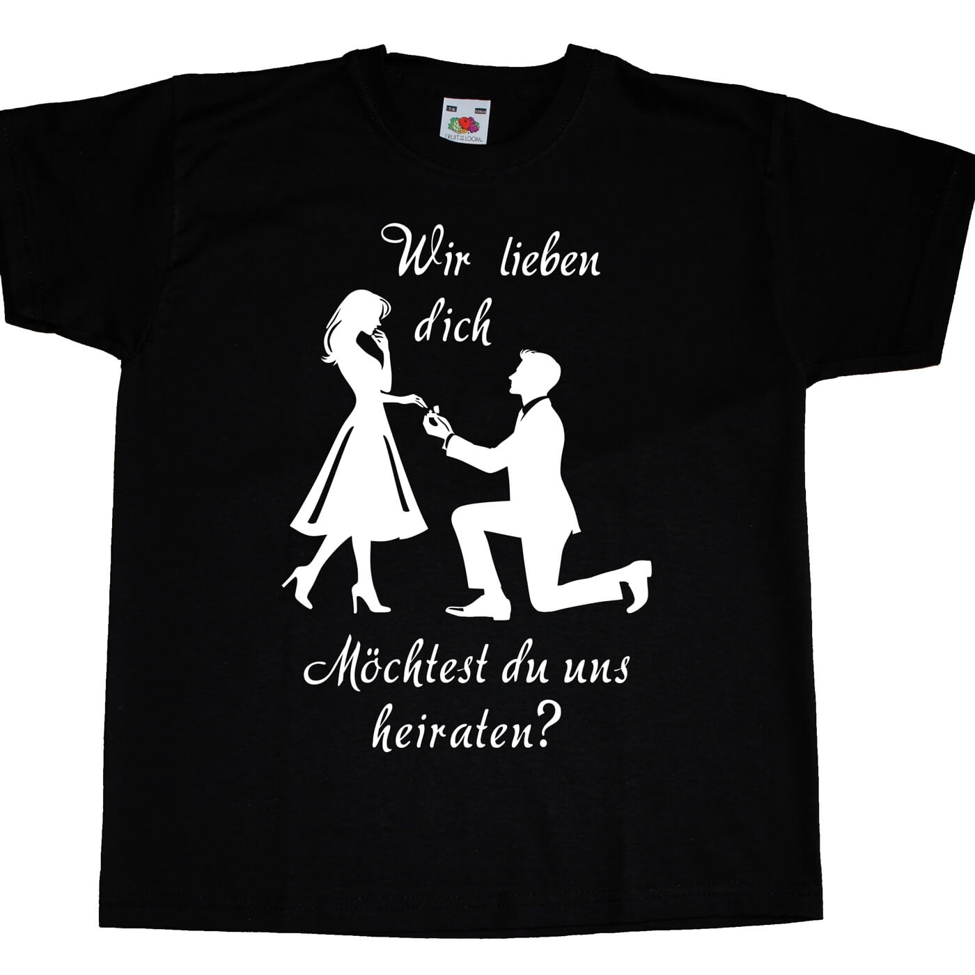 Kinder T-Shirt Hochzeit