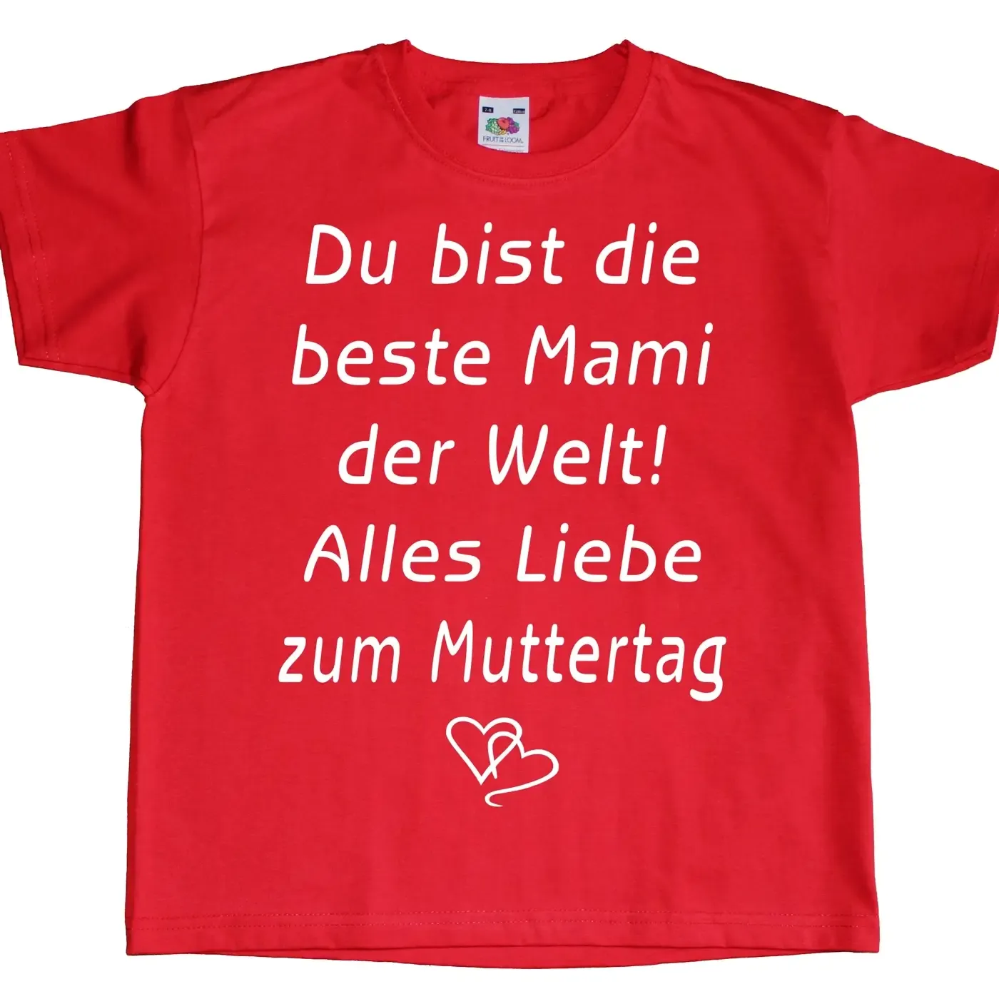 Kinder T-Shirt mit Aufdruck Muttertag