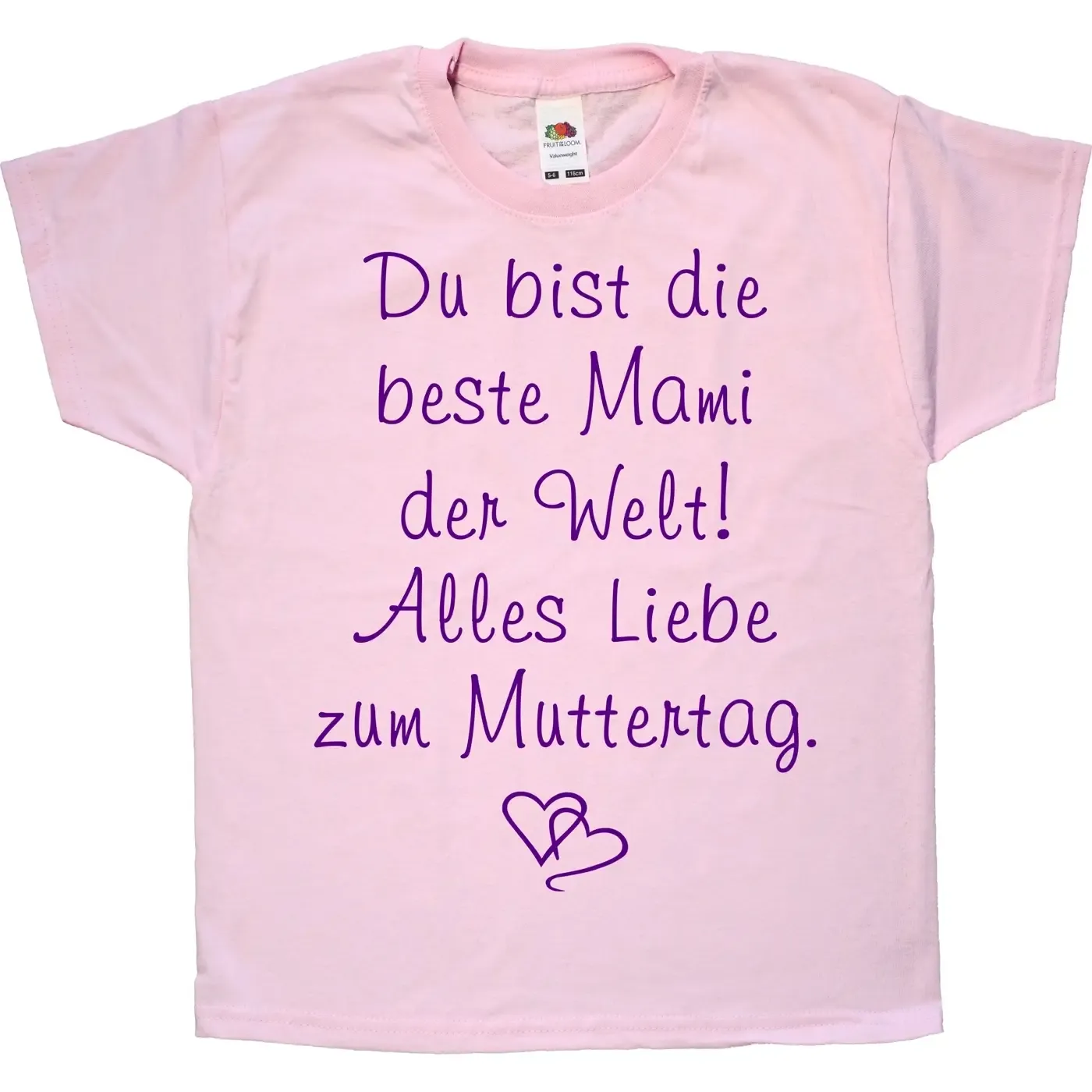Kinder T-Shirt mit Muttertag - Vatertag