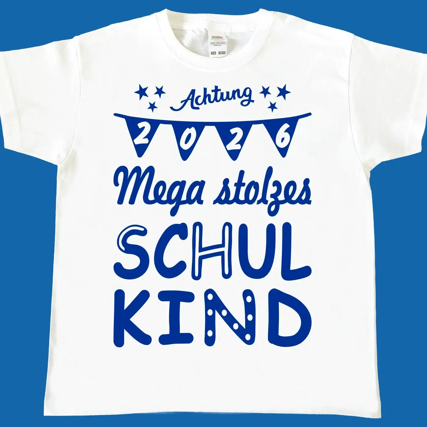 Kinder T-Shirt mit Druck Schule