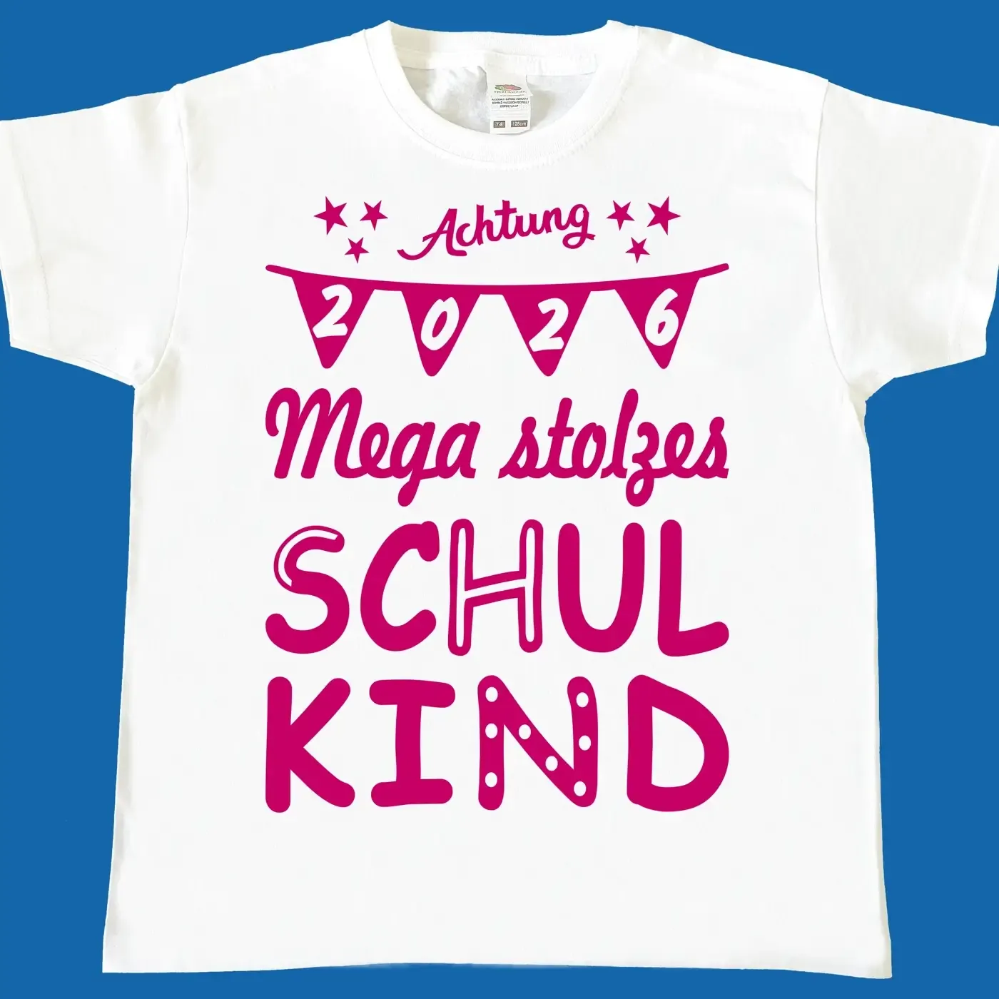 Kinder T-Shirt mit Aufdruck Schule