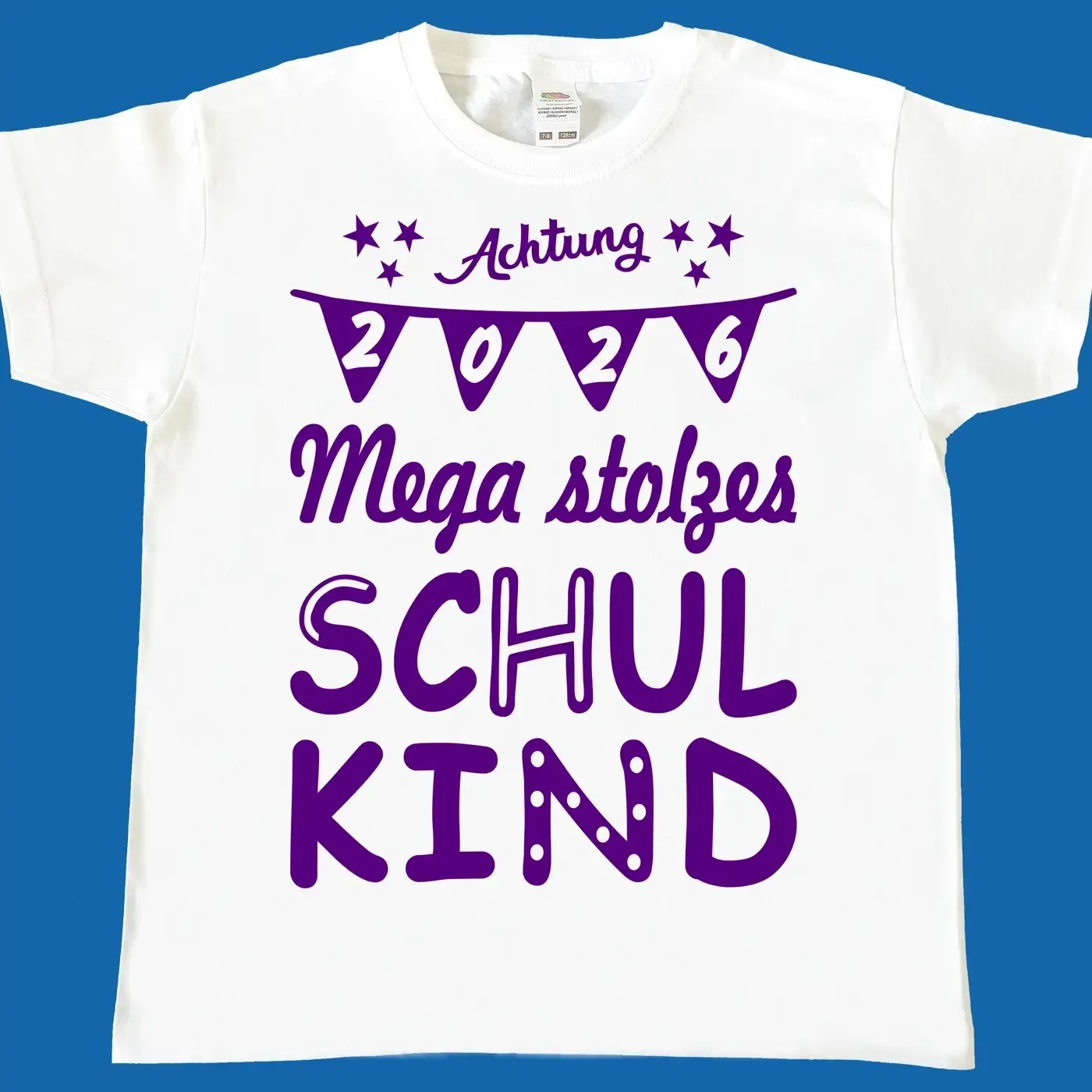 Kinder T-Shirt mit Druck Schulkind