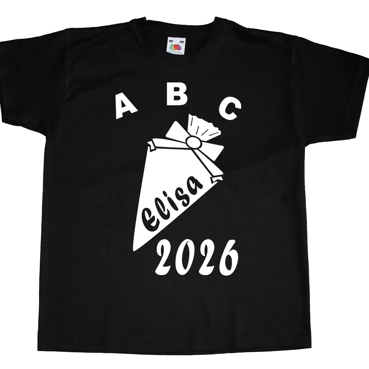 Kinder TShirt mit Aufdruck Einschulung