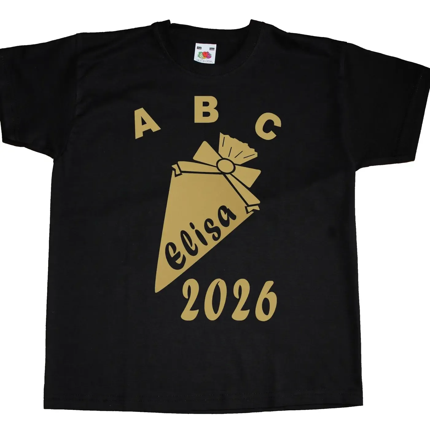 Kinder TShirt mit Druck Einschulung