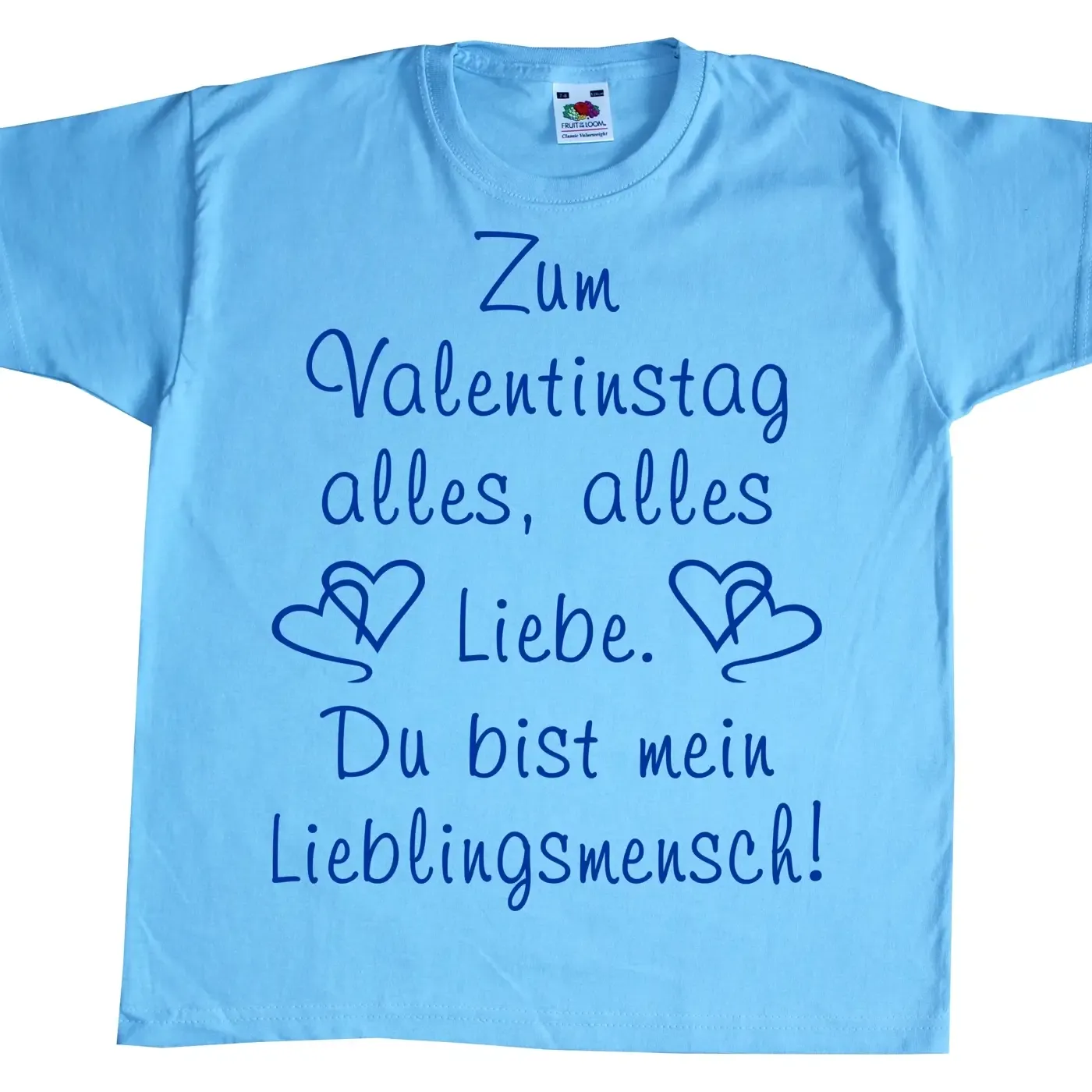 Kinder T-Shirt zum Valentinstag
