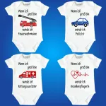 Baby‑Body „Wenn ich mal groß bin, werde ich …“ - wählbarer Beruf