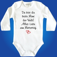 Baby-Body für Muttertag oder Vatertag