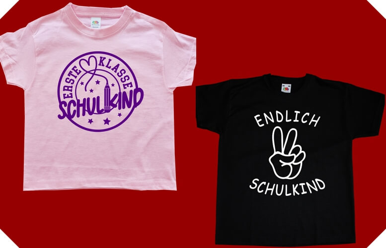 Kinder T-Shirt Einschulung