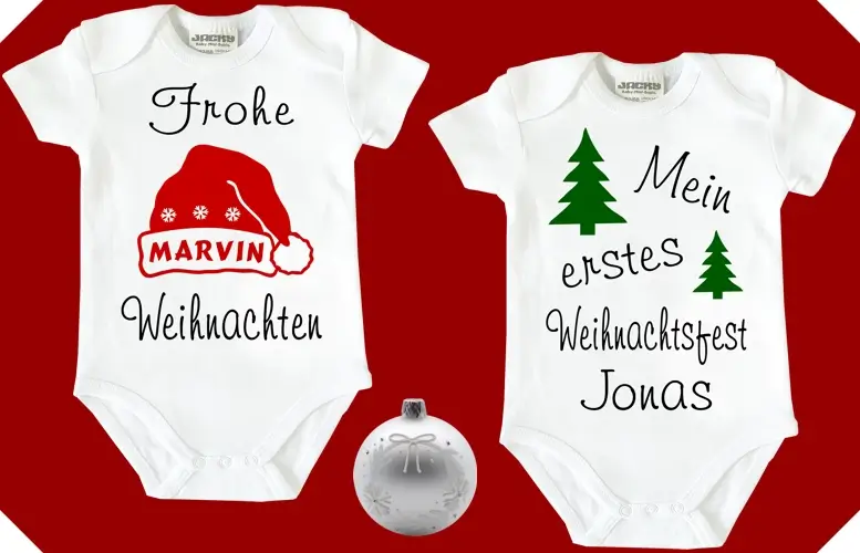 Baby-Body für Weihnachten